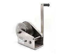 Manual Stainless Steel Hand Winch 304-1200/1800 lbs Self-Locking Two-Way Tractor Hoist Heavy-Duty for Towing and Lifting Ideal for Outdoor Use