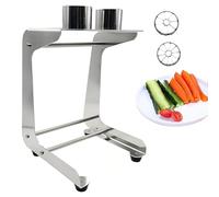 Manual Stainless Steel Vegetable Cutter Slicer for Cooking Sushi Meal Preparation Salad Making