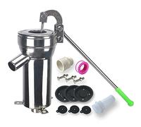 Manual Stainless Steel Well Pump, Hand Shake Suction Water Pump, Pressure Lift Pump for Water, Old Fashioned Design for Easy Use, 10M Lift Capability