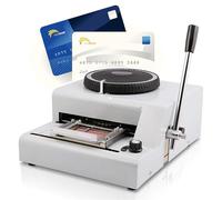 Manual Stamping Machine for Printing VIP Codes, Credit IDs on PVC, Letters, Personalized Gifts, Cards, and ID Cards