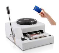Manual Stamping Machine for PVC Cards, Personalized Letterpress Embosser, Ideal for ID, Credit and VIP Card Printing