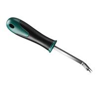 Manual Staple Remover for Carpet, Hardwood Floor, Furniture | Two-stage V-notched fork tip for more stable hold, 30 degree leverage point, tacks, and carpet nail removal