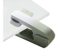 Manual Stapler, 360 Degree Rotating Desk Stapler, Long-Reach, Non-Slip Angled Stapling Machine for Documents Poster Brochure