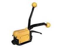 Manual Steel Strapping Tool A333 Buckle Free Sealless Handheld Machine for 13/16/19 mm Strip Strap,High Precision(16mm)