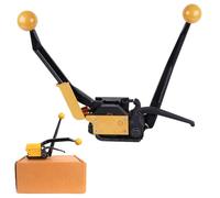 Manual Steel Strapping Tool for 12.7 to 19mm Bands - Compatible with Stainless Steel Strap, Durable A333 Machine for Reliable Strapping Solutions