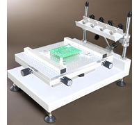 Manual Stencil Printer with Adjustable Height 0-80mm, High Print Repeatability, Flexible Positioning for Efficient Production and Printing Area