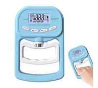 Manual Strength Tester Hand Grip Dynamometer | Rechargeable Exercise Meter for Grip - Humanized Smart Memory Comfort Workout Meter for Sport
