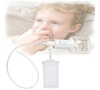 Manual Suction Pump for Elderly, Handheld Portable Phlegm Mucus Secretion Machine for Elderly, Sputum Help Device Household Therapy Kit