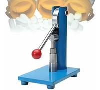Manual Tablet Press Machine - Lever-Type Single Punch Powder Compactor for Homemade Pills and Herbal Tablets