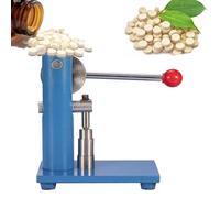 Manual Tablet Press Machine, Lever Type, Stainless Steel, DIY Powder Tableting Tool for Home and Lab, Compact Size for Easy Use, 3mm Mold for Tablets