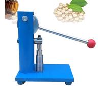 Manual Tablet Press Machine, Portable Single Punch Powder Pill Maker for Homemade Tablets, Handheld Stamping Tool for DIY Medicine