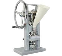 Manual Tablet Punch Press， Lab Use Manual Tablet Press，15000 Pa 0-6mm Thickness Adjustable Pill Tablet Press Machine0-2000Pcs/H