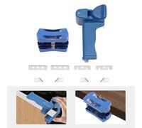 Manual Tail Trimming Set, Edge Trimmer Wood Side Banding Cutter Machine, with Sharp Blades for Leather Paper, Wood, Veneer, Plastic, PVC