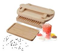 Manual Tapioca Pearl Maker Machine,Pearl Ball Making Machine,3-Size Adjustable Mold(15mm/19mm/22mm),for Bubble Tea Milk Tea Shop, Home Kitchen & Dessert Stores(15mm)