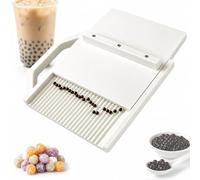 Manual Tapioca Pearl Shaper, Even Sphere Forming, Two Piece Rolling Jig, Pre Cut Dough Segments, Even Shapes, Simple Cleanup, Compact Storage, For Dessert And Milk Tea 10mm