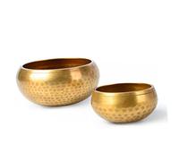 Manual Tapping Brass Nepal Singing Bowl 10.5x10.5x5cm