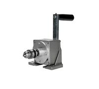 Manual Tapping Machine, Portable Desktop Hand Crank Threading Tool with High Precision Tap Chuck, Speed Ratio 1:7.5 for Metal, Wood, and Plastic Projects