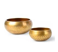 Manual Tapping Singing Bowl 10.5x10.5x5cm Nepal Brass Craft