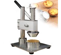 Manual Tart Shell Maker & Dough Press Machine with Vertical Design for Bakery, Ideal for Egg Tarts, Pie Crusts, and Fruit Tarts