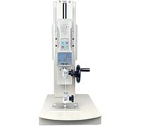 Manual Test Stand, High Precision Digital Force Gauge 2000n (450lbf, 204kgf), Tension Compression Tester With 999 Data Storage, For Push-Pull Test, Break Point Test, Drop Test(No ruler,200N)