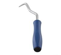 Manual Tie Wire Tool, Hardened Steel Hook with Slip-Resistant Coated Handle for Secure and Construction Wire Binding in Building or(Blue)