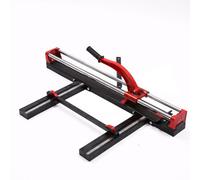 Manual Tile Cutter 60cm, Precision Cutting Tool for Ceramic Tile, Tungsten Carbide Cutting Wheel, Dual Rugged Iron Rails, Infrared Laser Position (Red)