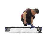 Manual Tile Cutter, Cutting Thickness 4-15mm, Precision Tile Cutter with Infrared Laser Guide and Ball Bearing Sliding Head, Suitable for DIY and Professional use (Maximum Cutting Length 120cm)