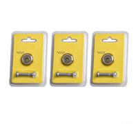 Manual Tile Cutter Wheel Replacement 22mm Rotary Bearing Scoring Wheel for Porcelain and Ceramic Tiles Cutting Machine Parts Silver 3 Pack