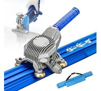 Manual Tile Cutter with Built-in Suction Cups & Tile Pliers - 2.2m/2.3m/3m/3.8m Lengths for 10mm Thick Tiles | Dual Track & 5 Rollers for Precise Ceramic & Porcelain Cutting, 3m