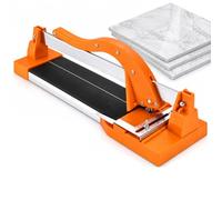 Manual Tile Cutting Machine, Portable Glass Cutting Tool | 300/400mm Tile Cutting Push Cutter, 6-10mm Cutting Thickness, For Wall & Floor Tiles(300mm)