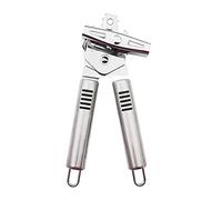 Manual Tin Opener - Professional Stainless Steel Heavy-Duty Can Opener - Good Grips Soft Handled Can Opener - Food-Safe Tin Beer Bottle Cap Jar Lids Opener
