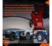 VEVOR Manual Tire Bead Breaker, 96.5- 106.7 mm Tires Changer Tool, Heavy-duty Bead Breaking, Easy-Operated Tire Repair Tool for ATVs/UTVs, Tractors, T