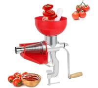 Manual Tomato Milling Machine, Aluminium Alloy Juicer for Fresh Salsa, Pasta Sauce, Jam, Efficient Fruit Press for Home Kitchen Use