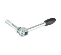 Manual Trailer Jack Handle, Thread Winch Crank, Galvanized Steel Replacement Part for RV Boat Camper Guide Wheel Adjustment and Repair(Activity Handle)