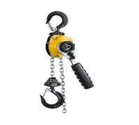 Manual Trailer Winch 1 4 Ton Heavy Du Lever Chain Hoist with Double Pl Brake 0.75T 5FT Come Along Tool for Towing and Lifting