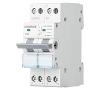 Manual Transfer Switch 63A 2P + 2P MTS AC Automatic Magnetothermal Circuit Breaker Modular