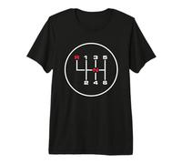 Manual Transmission 6 Speed Stick - Gear Shift Premium T-Shirt