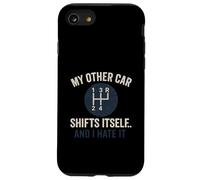 Manual Transmission Clutch Pedal Driving Humor Case for iPhone SE (2020) / 7/8