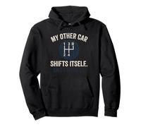 Manual Transmission Clutch Pedal Driving Humor Pullover Hoodie