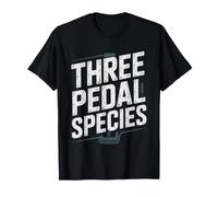 Manual Transmission Driver Endangered Species Three Pedals T-Shirt