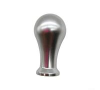 Manual Transmission Gear Knob Fabricated from Aluminum Alloy for Stable Shifting Feel and Sustained Structural Integrity (Silver)