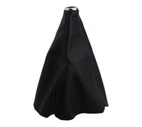Manual Transmission Gear Shift Knob Cover in Leather PU Enhance Your Car Interior with a Accessory (blue line)