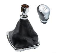 Manual Transmission Shift Knob and Gaiter Assembly for Ford For Kuga 2008-2012 5 or 6 Speed with Finish (5speed)