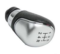 Manual Transmission Shift Knob, For Ford Gear Cover Manual Transmission | for c-max for s-max | for Galaxy | for Kuga 5 6 Speed Manual Transmission for shifter Lever Handle Black Silver(5th gear)