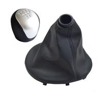 Manual Transmission Shift Knob Protector for Kia For Cerato Forte 2009 2013, Replacement Part Made from Leather and ABS for Enhanced Control (5-speed)