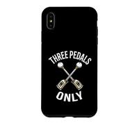 Manual Transmission Stick Shift Three Pedals Only Case for iPhone XS Max