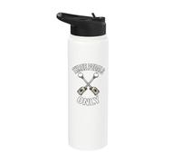 Manual Transmission Stick Shift Three Pedals Only Stainless Steel Insulated Water Bottle