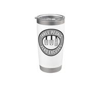 Manual Transmission Three Pedals Zero Excuses Stick Shift Stainless Steel Insulated Tumbler