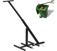 Manual Trash Compactor for Wheelie Bins, Touchless Squasher for Home, Restaurant, Mall Cleaning