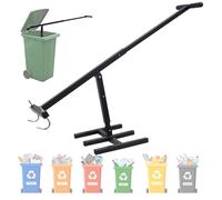 Manual Trash Compactor, Touchless Trash Can Compactor, Trash Compactor for Kitchen, Compacting Trash Can, Crushing Recycling Tool for Kitchen Garden Restaurant